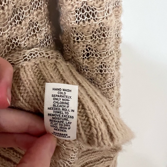 Frenchi Tan Sweater with Undershirt - Picture 6 of 9